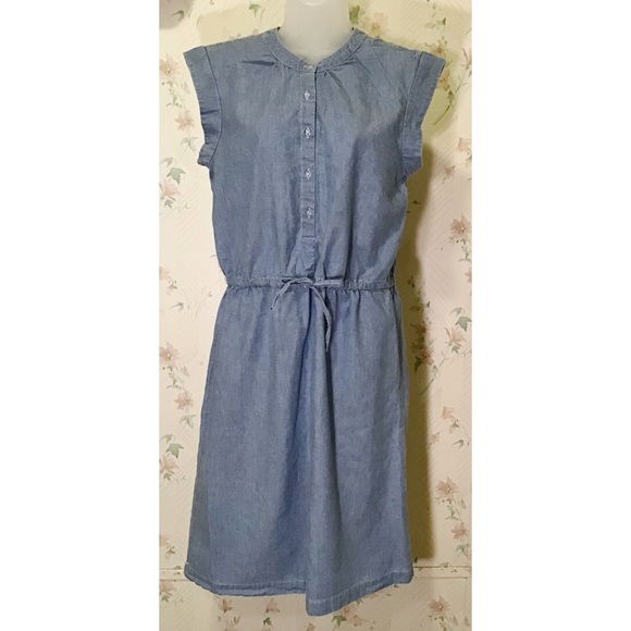 Basic Editions Dresses & Skirts - 3/$20 Basic Editions Denim Dress Size S